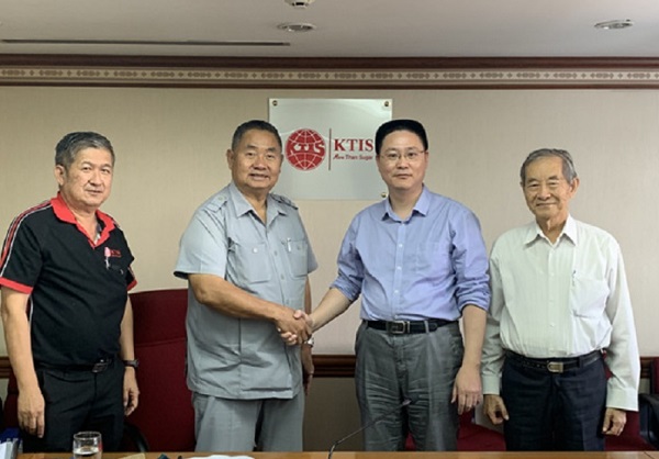 世界最大的糖企-泰国KTIS集团购买50台AGGAME全自动纸浆模塑设备